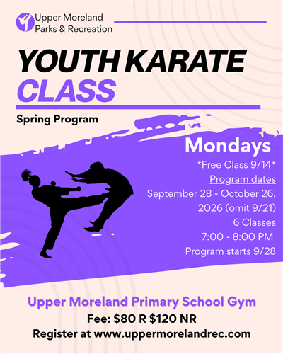 Youth Karate Flyer