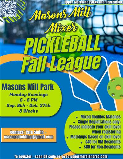 Pickleball Fall 2025