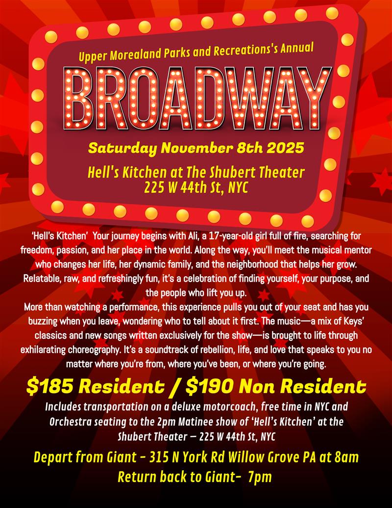 Broadway Flyer 2025