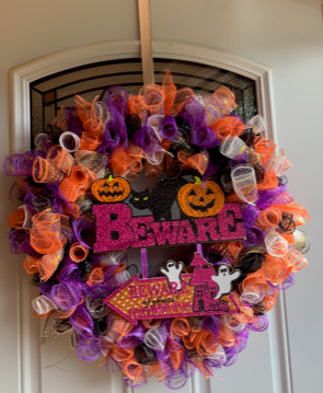 Sample Halloween wreath